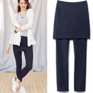 CAbi Navy Skirted Leggings